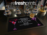 Cocktail Glass Regular Bar Runner - Bar - Mats.co.uk