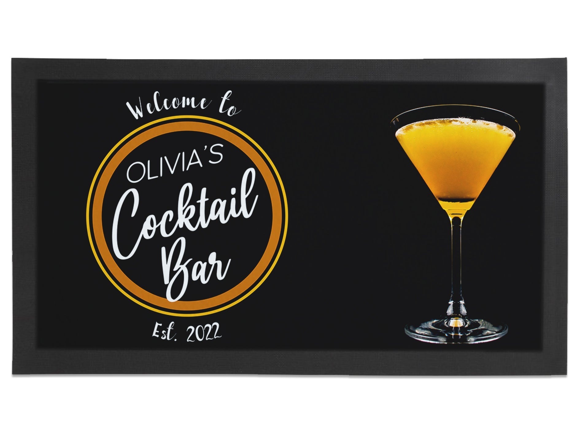 Cocktail Regular Bar Runner - Bar - Mats.co.uk