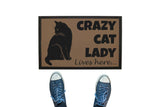 Crazy Cat Lady Floor Mat - Bar - Mats.co.uk