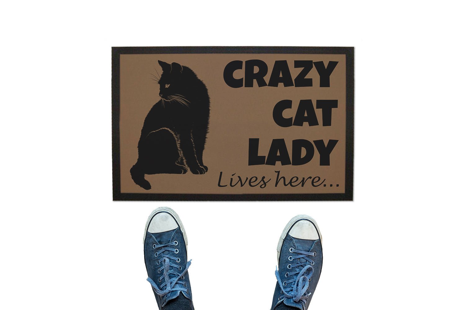 Crazy Cat Lady Floor Mat - Bar - Mats.co.uk