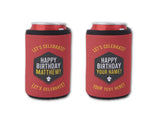 Custom Birthday Stubby Cooler - Bar - Mats.co.uk