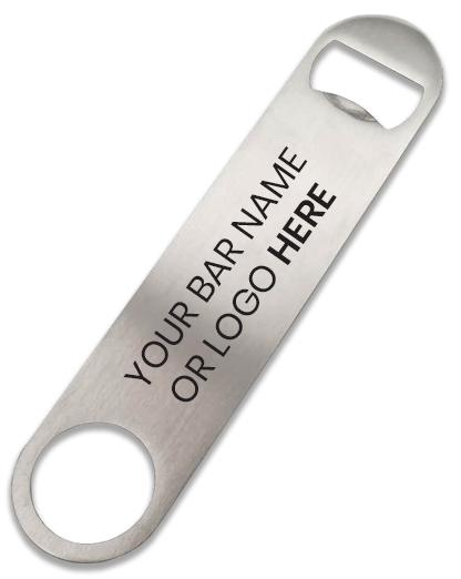 Custom Coaster Pack and Bottle Opener - Bar - Mats.co.uk