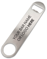 Custom Coaster Pack and Bottle Opener - Bar - Mats.co.uk