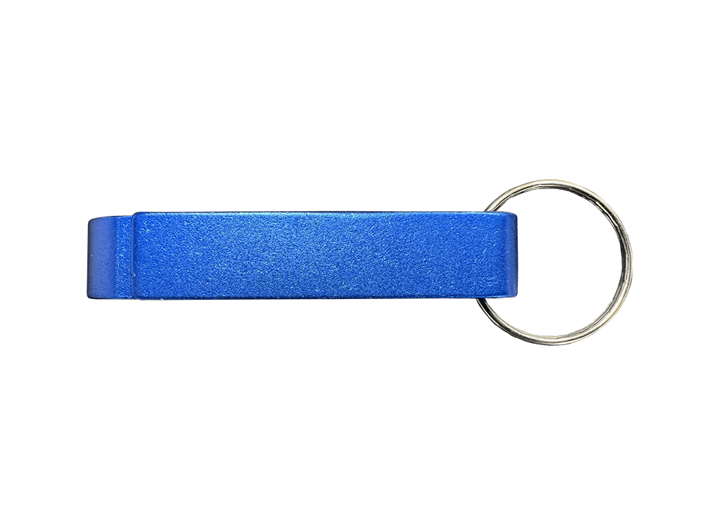 Custom Keyring Bottle Opener - Laser Engraving - 7 Different Colours - Bar - Mats.co.uk