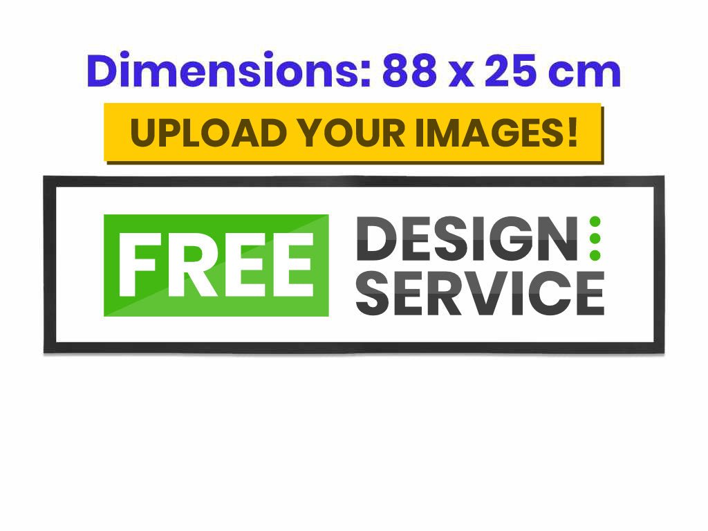 Custom Large Bar Runner (Online Design Tools / Send via Email) - Bar - Mats.co.uk
