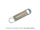 Custom Leather Bottle Opener - Bar - Mats.co.uk