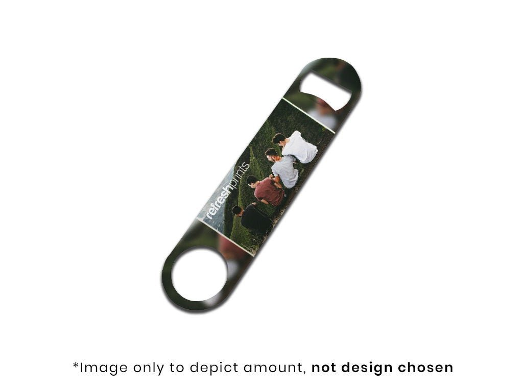 Custom Photo Bottle Opener - Bar - Mats.co.uk