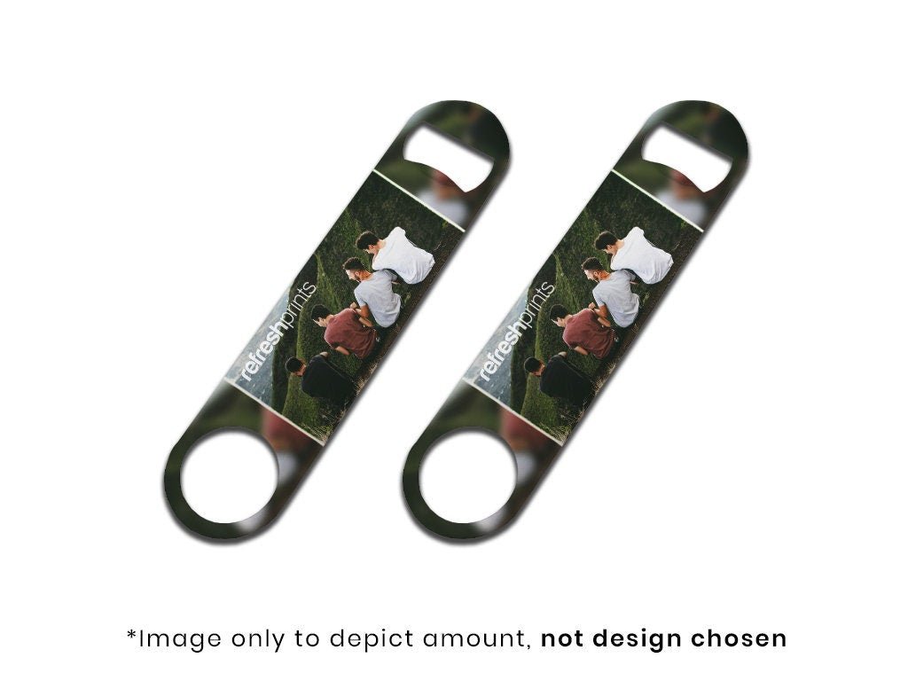 Custom Photo Bottle Opener - Bar - Mats.co.uk