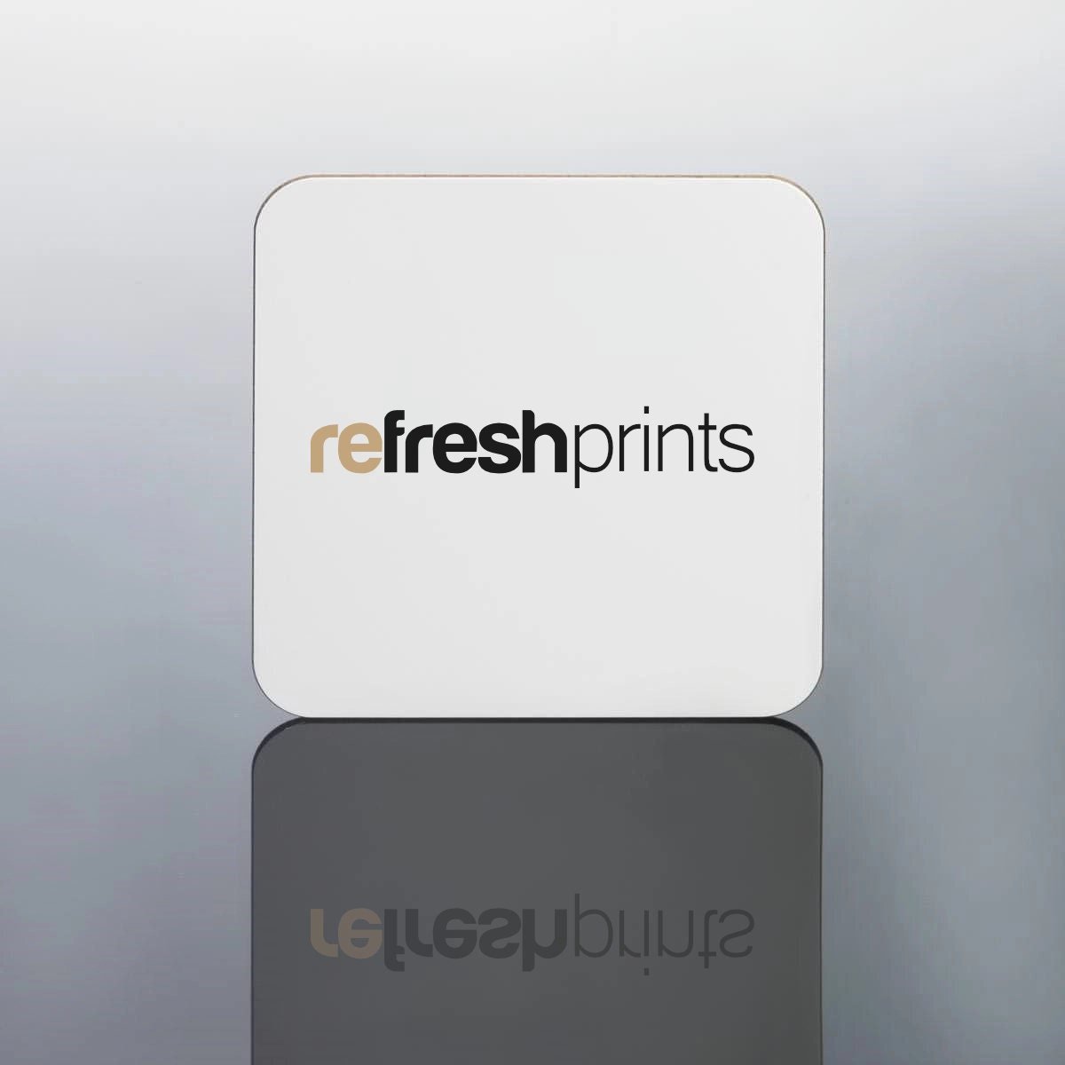 Custom Photo Message Coaster - Bar - Mats.co.uk