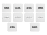 Custom Photo Message Coaster - Bar - Mats.co.uk