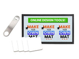 Custom Photo Regular Home Bar Gift Set (Online Design Tools / Send via Email) - Bar - Mats.co.uk