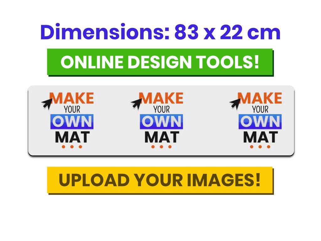 Custom Premium Bar Runner (Online Design Tools / Send via Email) - Bar - Mats.co.uk