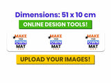 Custom Slim Bar Runner (Online Design Tools / Send via Email) - Bar - Mats.co.uk