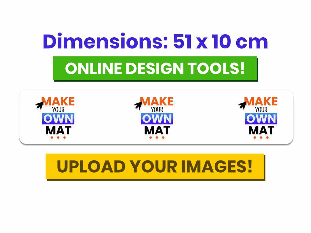 Custom Slim Bar Runner (Online Design Tools / Send via Email) - Bar - Mats.co.uk