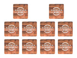 Dark Wood Coaster - Bar - Mats.co.uk
