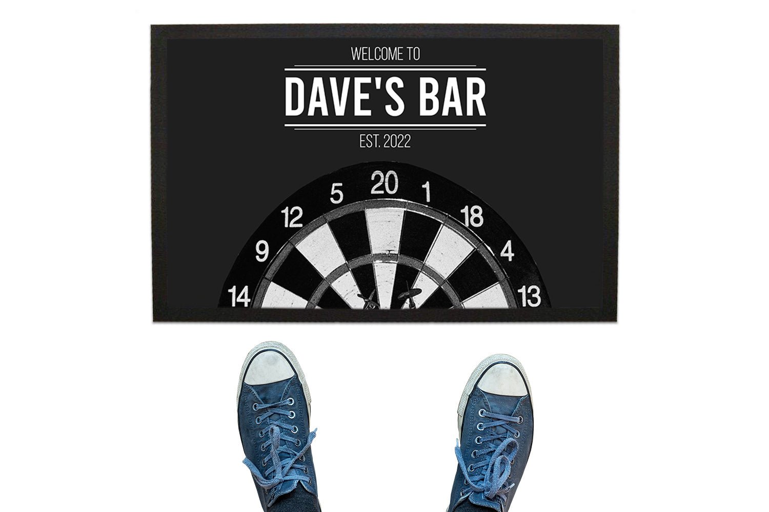 Darts Floor Mat - Bar - Mats.co.uk