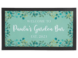 Eucalyptus Border Regular Bar Runner - Bar - Mats.co.uk