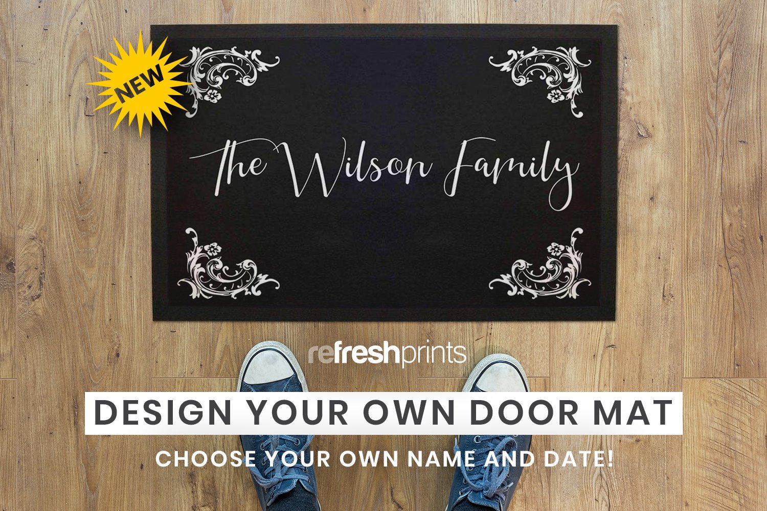 Family Name Floor Mat - Bar - Mats.co.uk