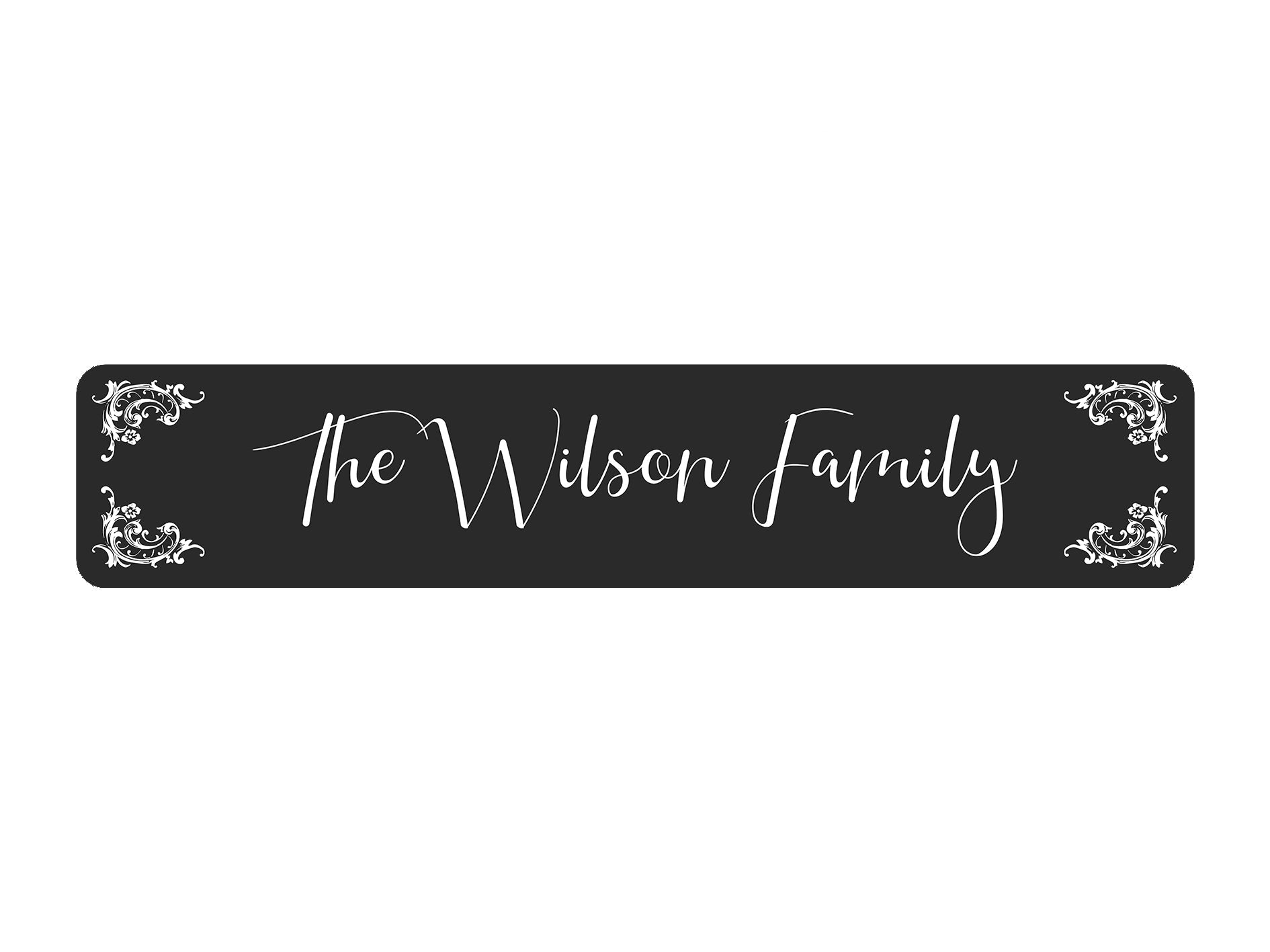 Family Name Slim Bar Runner - Bar - Mats.co.uk