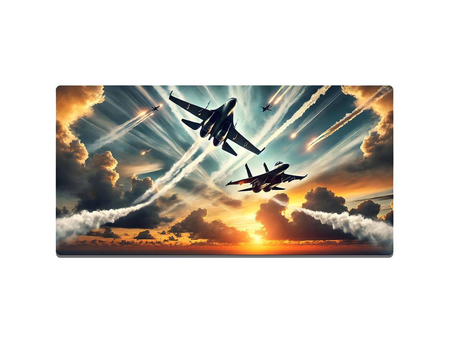 Fighter Planes at Daybreak Gaming Mat - Desk Mat - 3 SIZES - Bar - Mats.co.uk