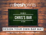 Football Pitch Regular Bar Runner - Bar - Mats.co.uk