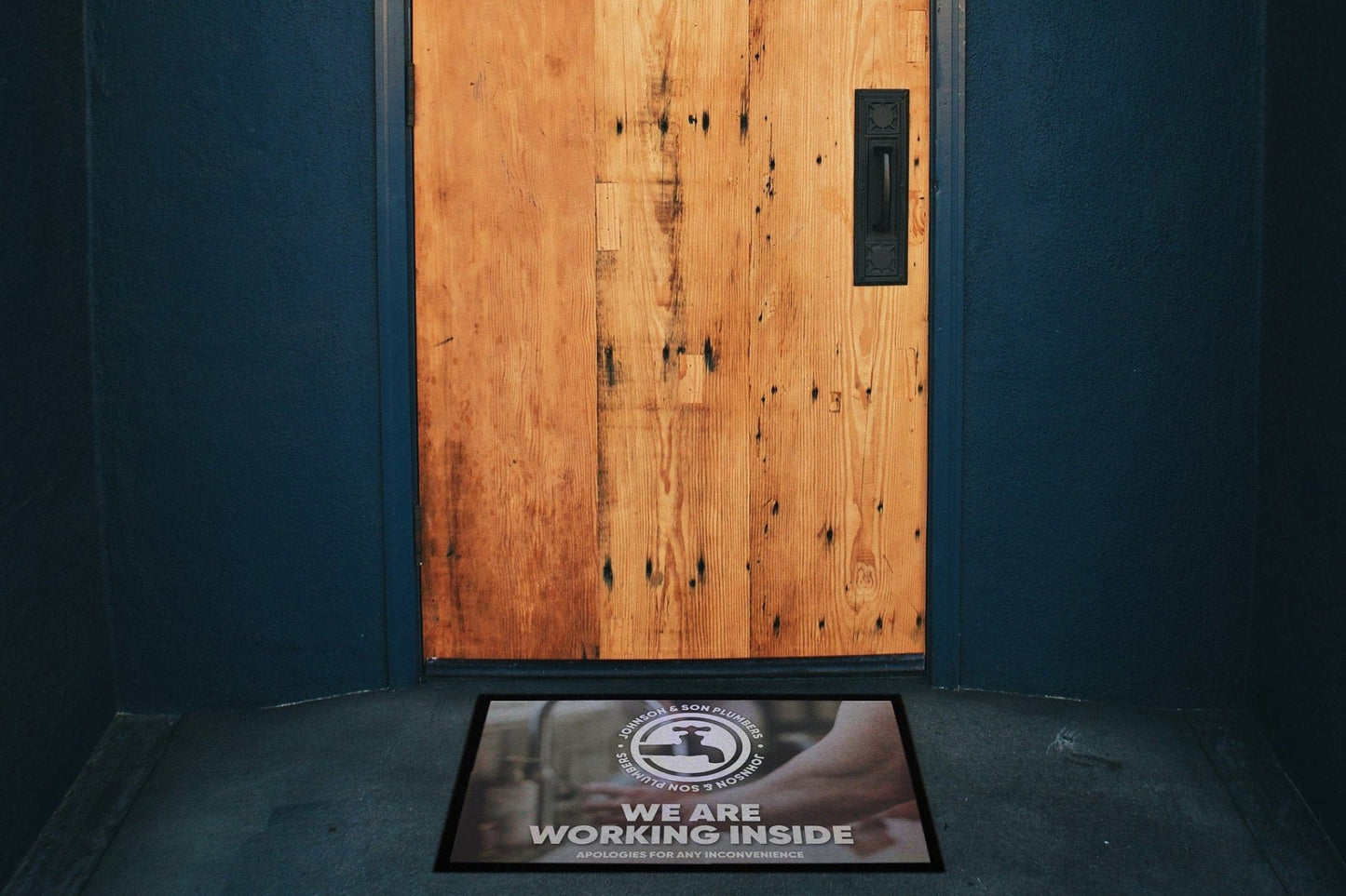 Free Design Service - Custom Floor Mat - Bar - Mats.co.uk