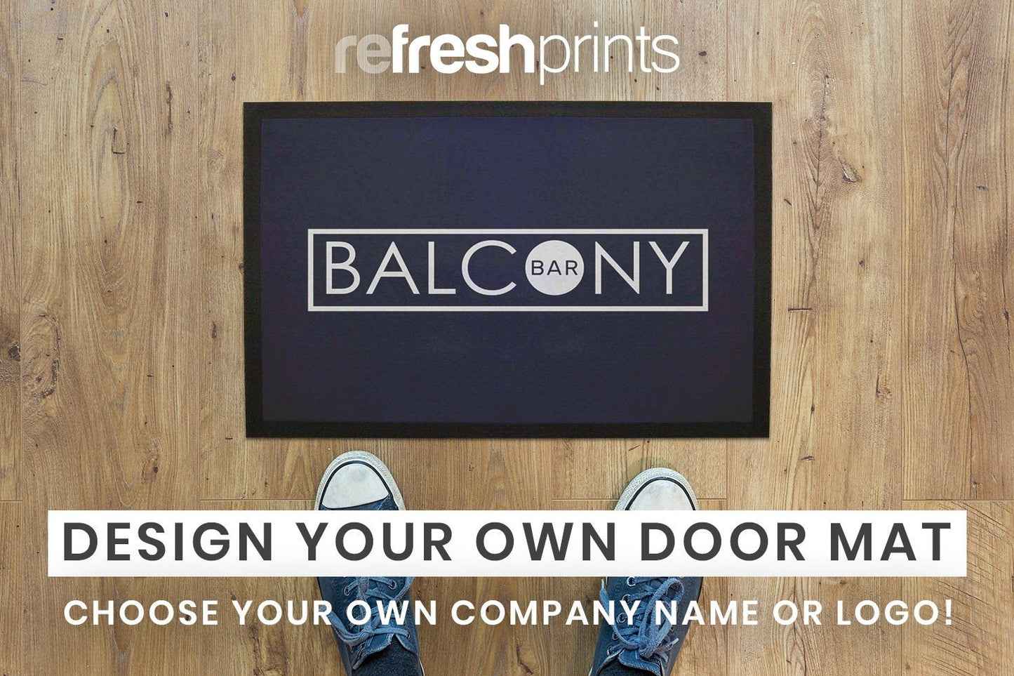 Free Design Service - Custom Floor Mat - Bar - Mats.co.uk