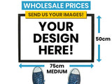 Free Design Service - Medium Floor Mat (Wholesale) - Bar - Mats.co.uk