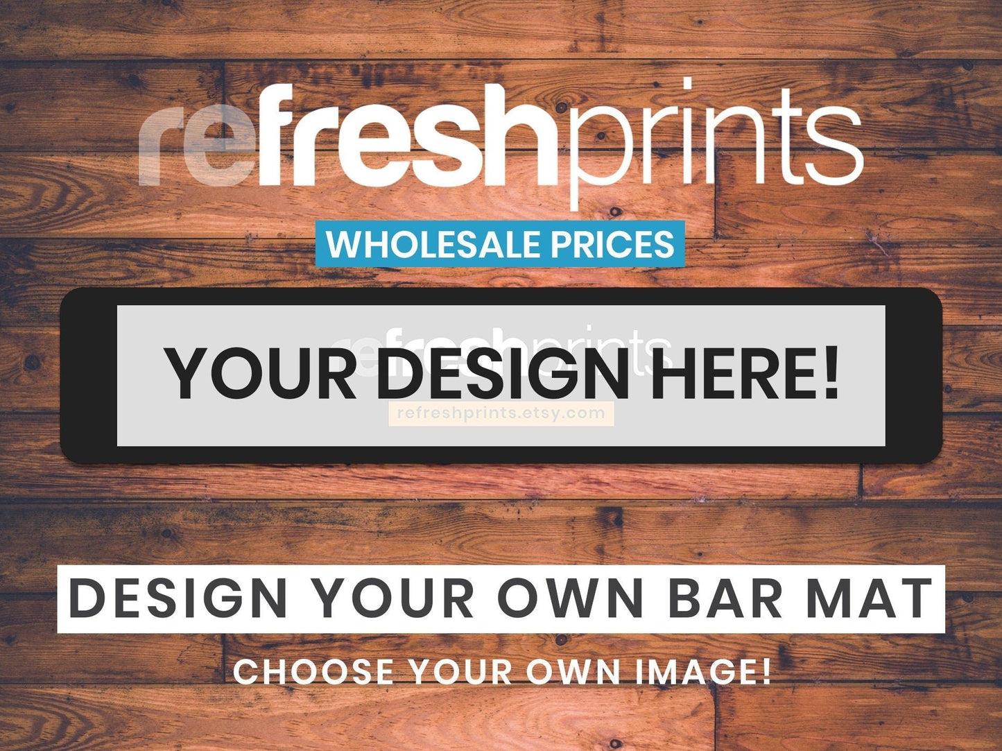 Free Design Service - Premium Bar Runner (Wholesale) - Bar - Mats.co.uk
