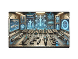 Futuristic Sci - Fi Armoury Gaming Mat - Desk Mat - 3 SIZES - Bar - Mats.co.uk