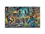 Giant Cartoon Zombie Apocalypse Gaming Mat - Desk Mat - 3 SIZES - Bar - Mats.co.uk