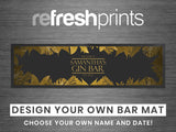 Gold Leaf Large Bar Runner - Bar - Mats.co.uk