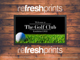 Golf Ball Regular Bar Runner - Bar - Mats.co.uk
