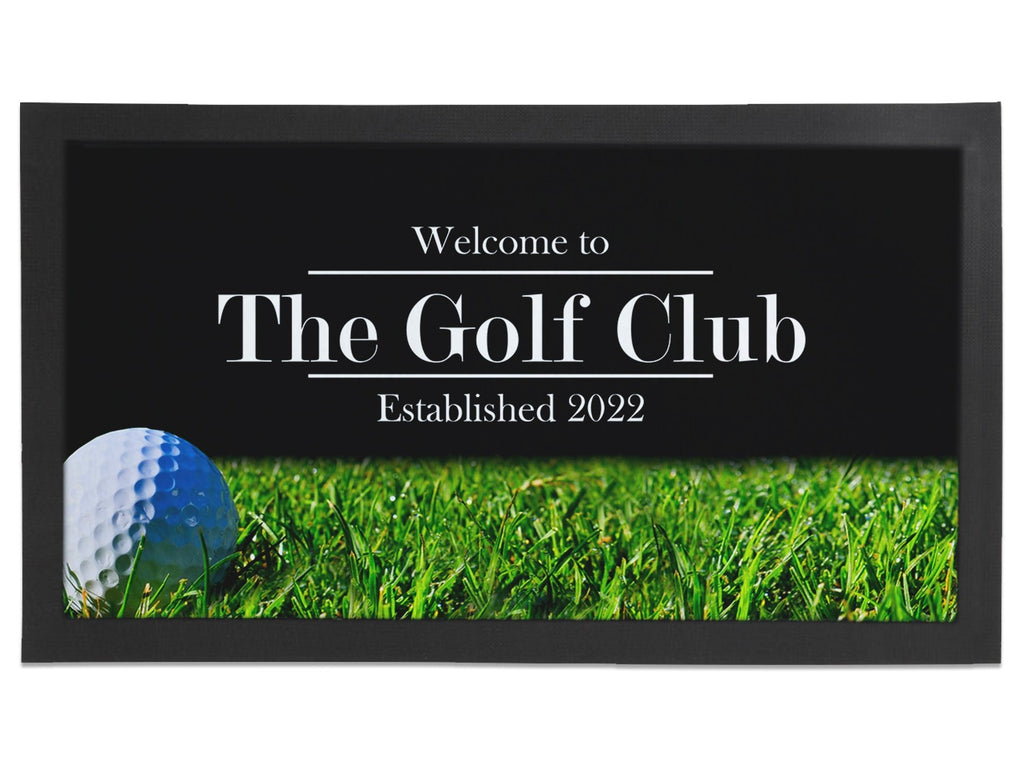 Golf Ball Regular Bar Runner - Bar - Mats.co.uk