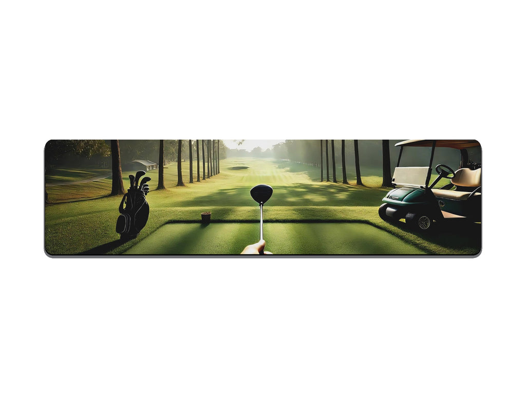 Golf Course On a Sunny Day Gaming Mat - Desk Mat - 3 SIZES - Bar - Mats.co.uk