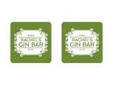 Green Gin Coaster - Bar - Mats.co.uk