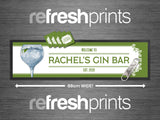 Green Gin Large Bar Runner - Bar - Mats.co.uk