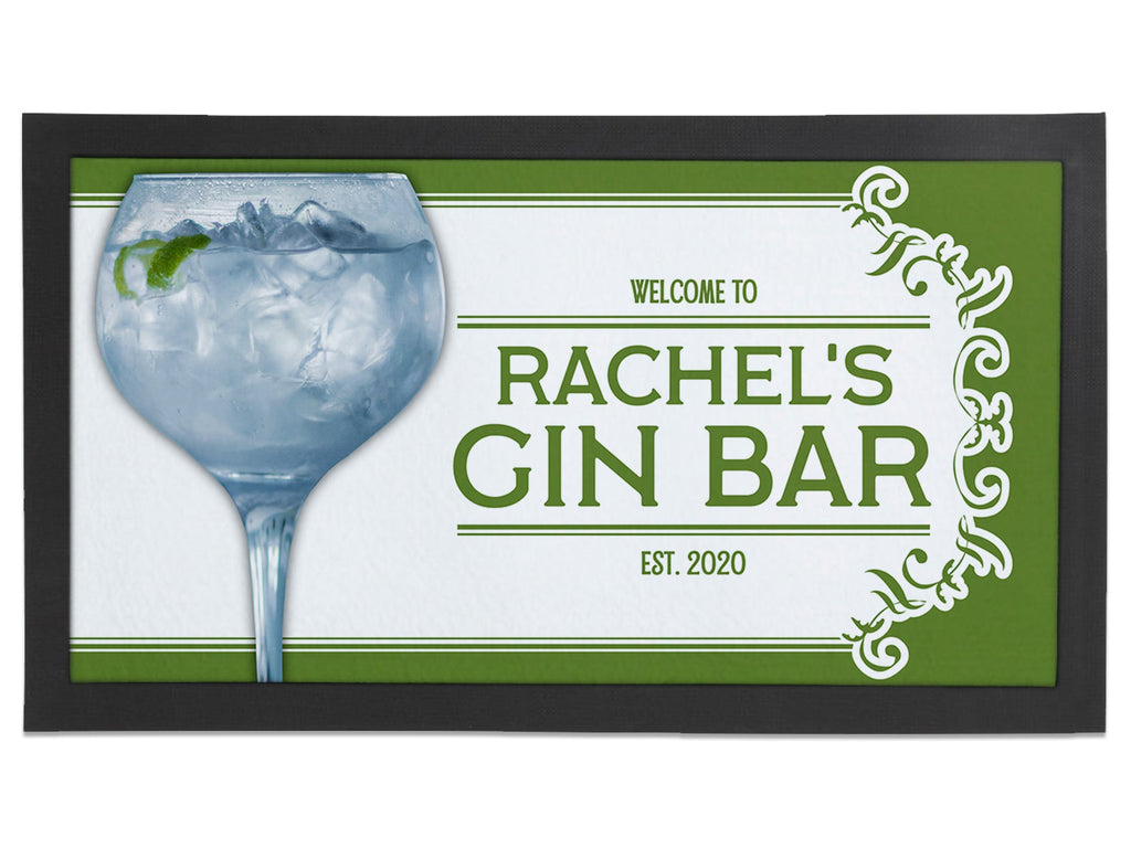 Green Gin Regular Bar Runner - Bar - Mats.co.uk