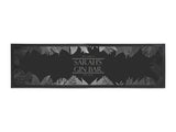 Grey Leaf Large Bar Runner - Bar - Mats.co.uk