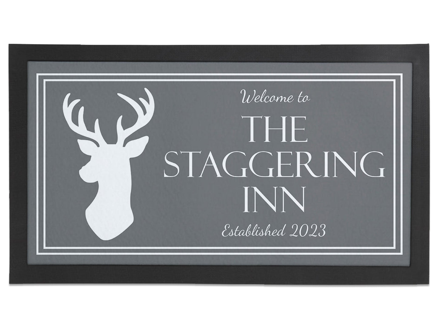 Grey Stag Regular Bar Runner - Bar - Mats.co.uk