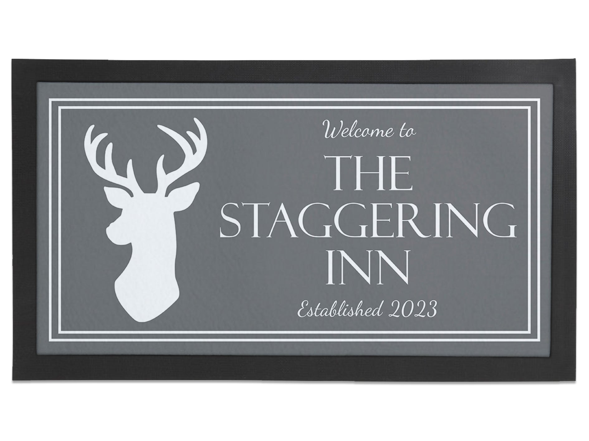 Grey Stag Regular Bar Runner - Bar - Mats.co.uk