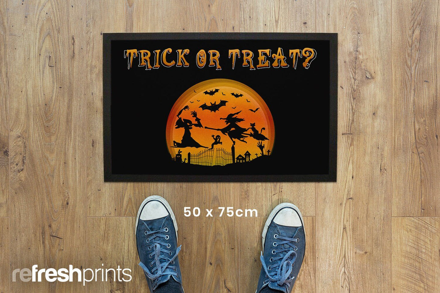 Halloween Floor Mat - Bar - Mats.co.uk