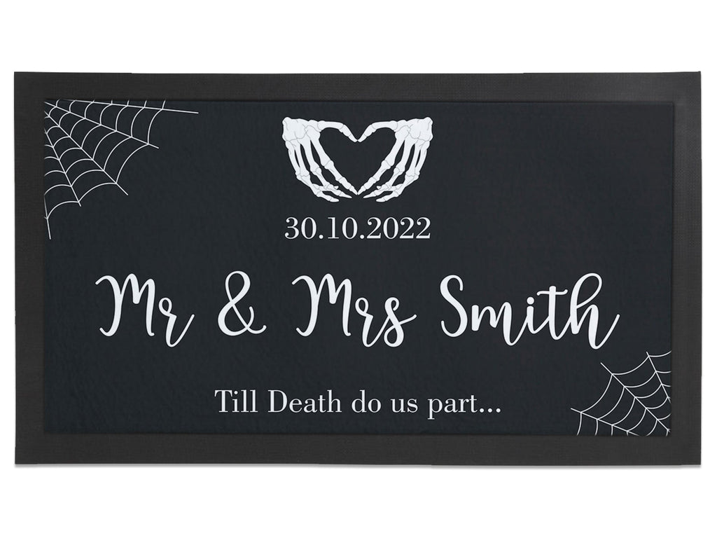 Halloween Wedding Regular Bar Runner - Bar - Mats.co.uk