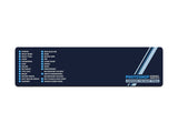 Keyboard Shortcuts (Photoshop) Long Mouse Mat - Bar - Mats.co.uk