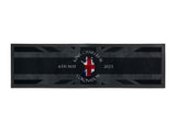 King Charles Coronation Large Bar Runner - Bar - Mats.co.uk