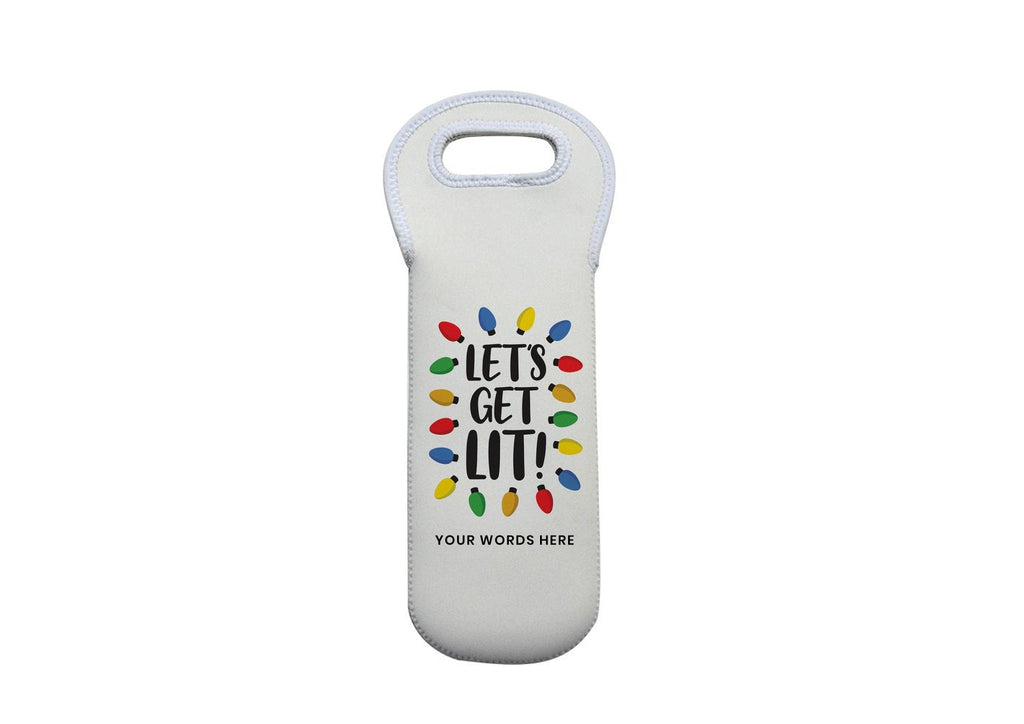 Let's Get Lit Wine Holder - Bar - Mats.co.uk