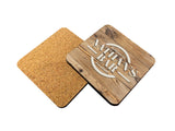 Light Wood Coaster - Bar - Mats.co.uk