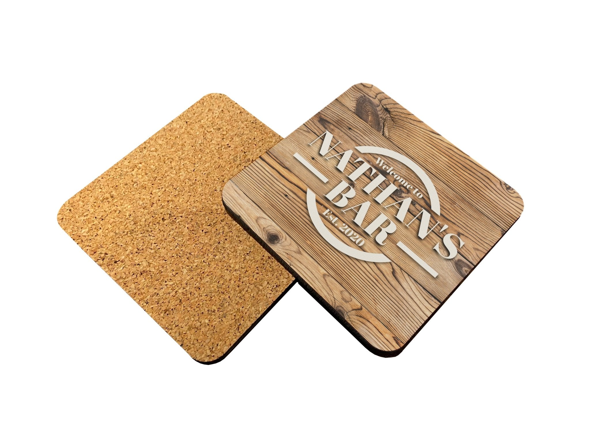 Light Wood Coaster - Bar - Mats.co.uk