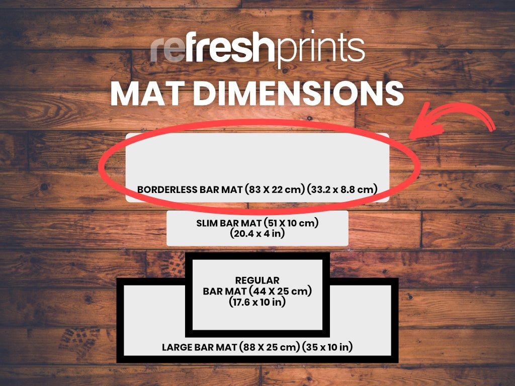 Make Your Own Bar Runner! - Premium - Bar - Mats.co.uk