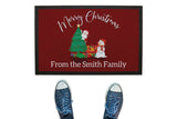 Merry Christmas Floor Mat - Bar - Mats.co.uk